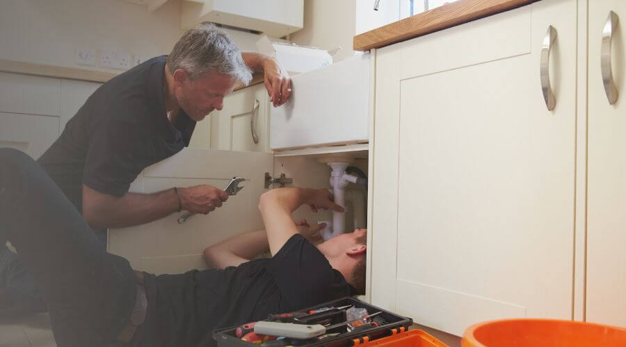Professional burst pipe repair services in Bentley, KS
